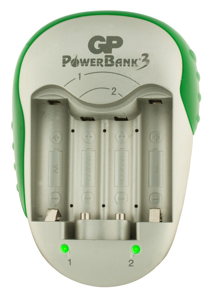 Incarcator GPBatteries Romania PB04 Ni MH charger AA Power Bank-III